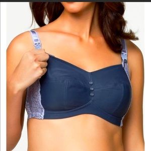 Cake Lingerie Maternity & Nursing Bra, Slate Sorbet 36D US/UK